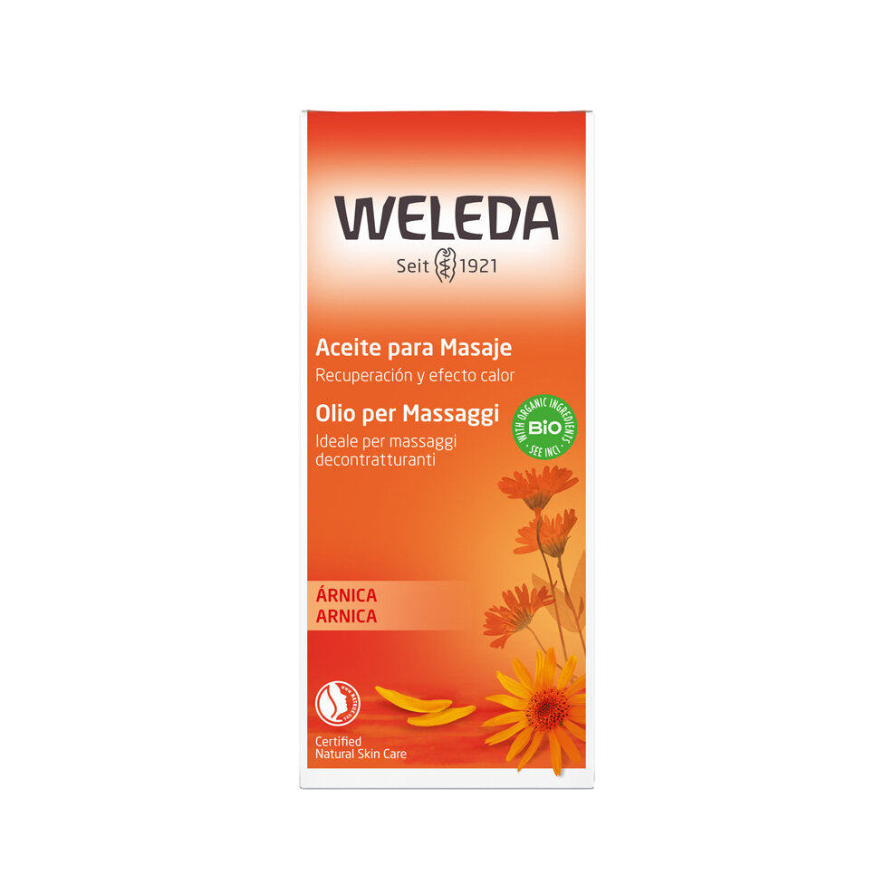 Weleda Olio per Massaggi Arnica Bio 200ml-2