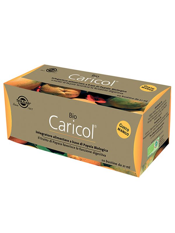 Bio Caricol gusto Mango funzione digestiva 20 bustine monodose-1