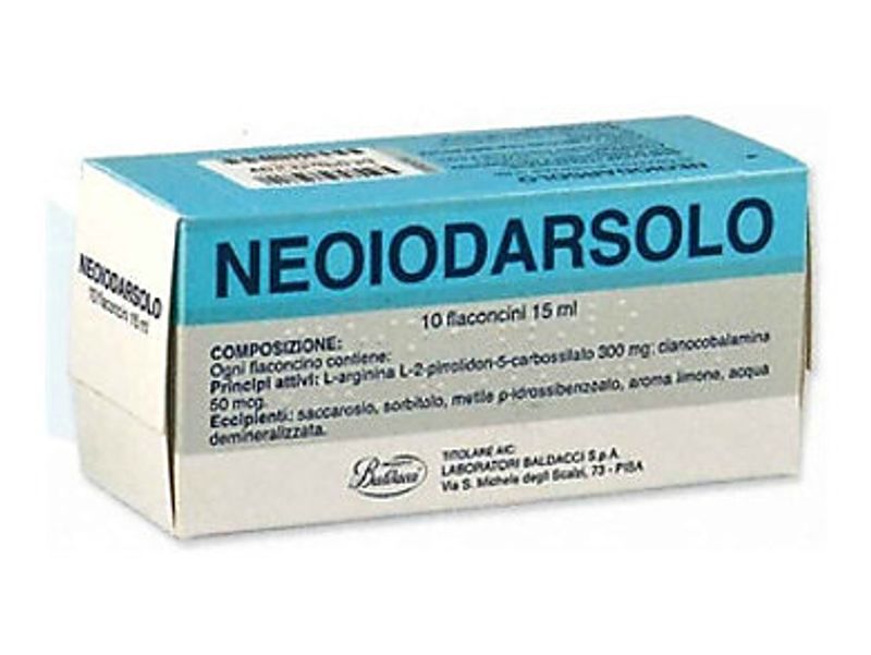 Neoiodarsolo ricostituete per convalescenza 10 Flaconcini 15ml-1