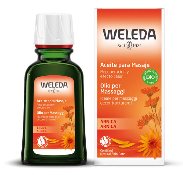 Weleda Olio per Massaggi Arnica Bio 50ml-2