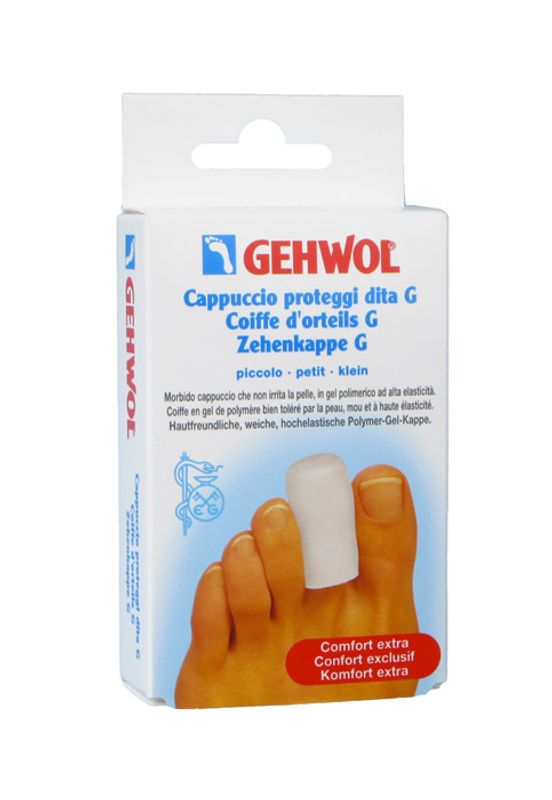 Gehwol Cappuccio proteggi dita G taglia S 2 pezzi-1