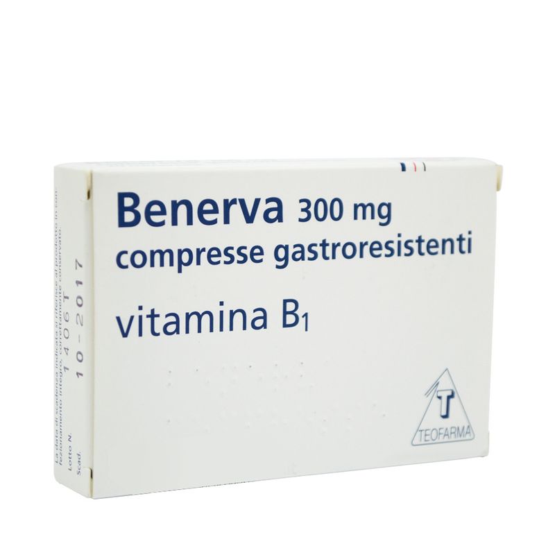 Benerva Vitamina B1 300mg 20 compresse-1