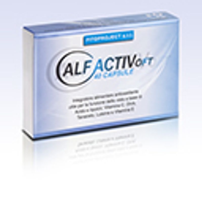 Alfactive Oft integratore alimentare utile per  il benessere della vista 40 capsule-1