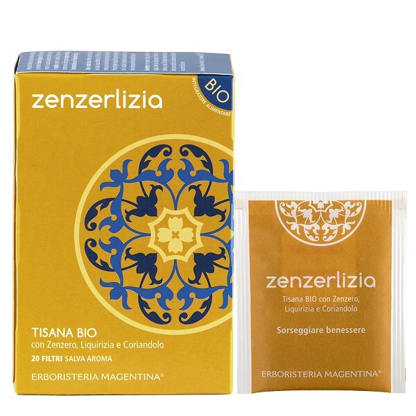 Erboristeria Magentina Tisana Zenzerlizia Bio 20 Filtri-2