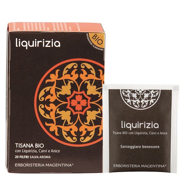 Erboristeria Magentina Tisana Liquirizia Bio 20 Filtri-2