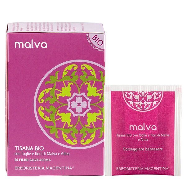 Erboristeria Magentina Tisana Malva Bio 20 Filtri-2