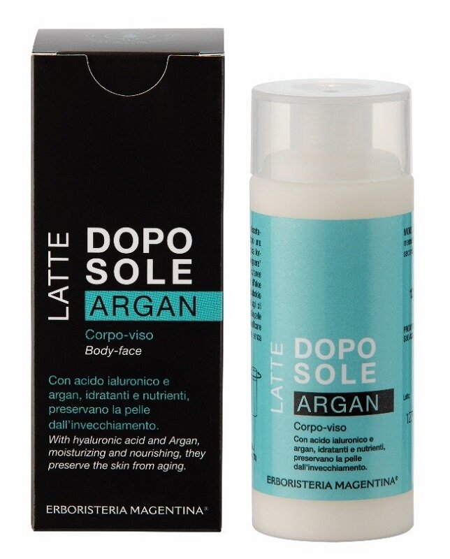 Erboristeria Magentina Latte Doposole Olio Argan 125ml-2