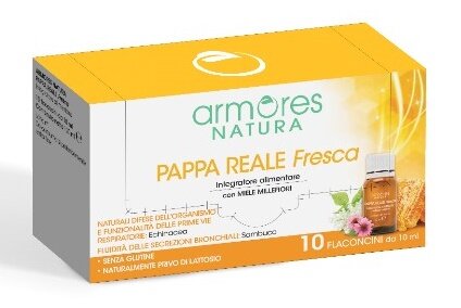 Armores Natura Pappa Reale Fresca per le difese dell'organismo 10 flaconcini-2