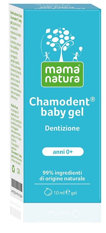 Mama Natura Chamodent Baby Gela per la dentizione 10ml-2
