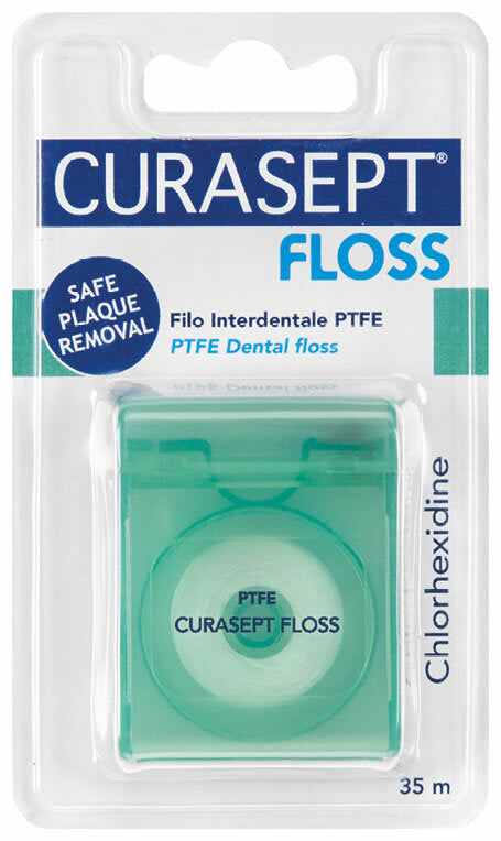 Curasept Floss Filo interdentale PTFE con azione pulente 1 pezzo-2