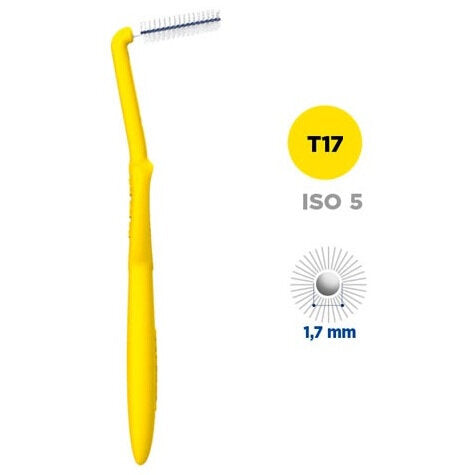 Curasept Proxi Treatment Scovolino angolare T17 1,7mm giallo 5 pezzi-2