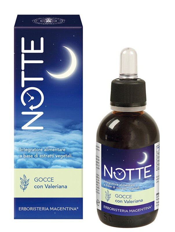 Notte Gocce Con Valeriana Integratore Benessere Mentale 50ml-2