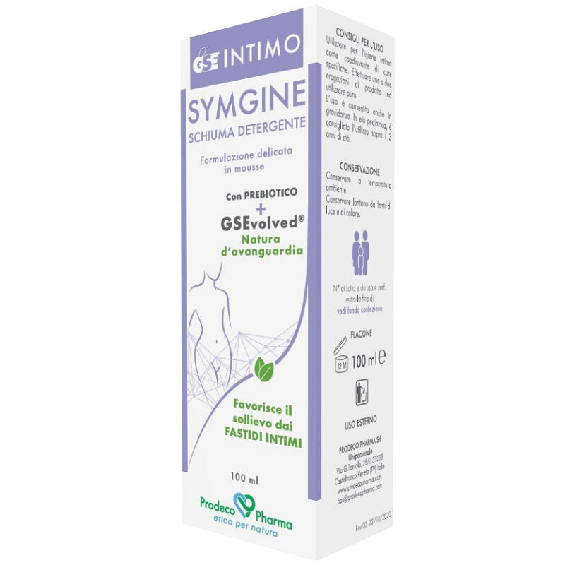 Gse Intimo Symgine Schiuma Detergente delicata 100ml-2