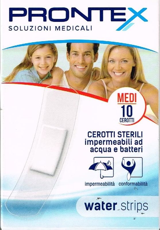 Prontex 10 Cerotti Sterili Water Strips Formato Medio-2
