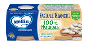 Mellin Omogeneizzato Fagioli Bianchi 2x80g-2