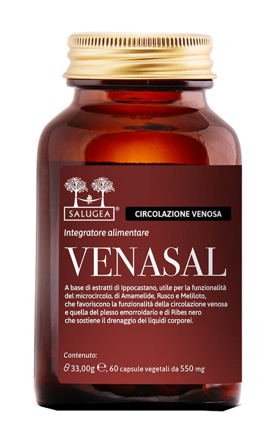 Salugea Venasal integratore alimentare per la circolazione venosa 60 capsule-2