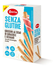 Doria Grissini Semi Girasole-Sesamo 5x20g-2
