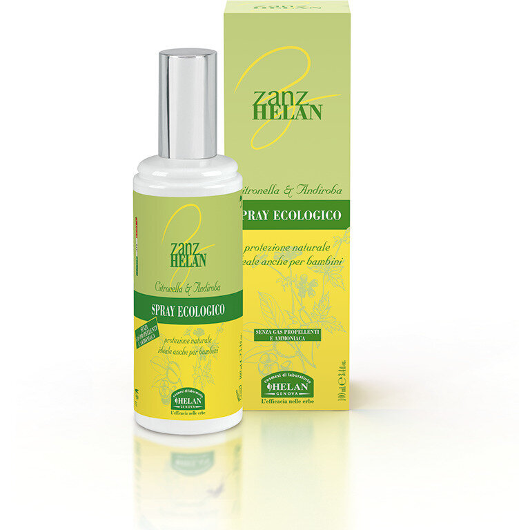 Helan Zanzhelan Spray protezione contro gli insetti ideale per i bambini 100ml-2