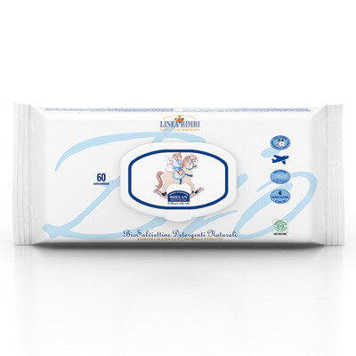 Helan Linea Bimbi Biosalviettine Detergenti Naturali 60 pezzi-2