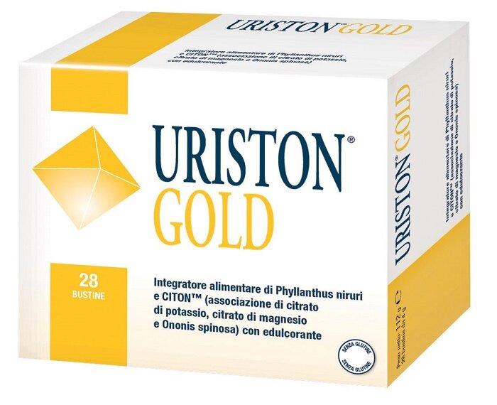 Uriston Gold per la funzione delle vie urinarie 28 bustine-2