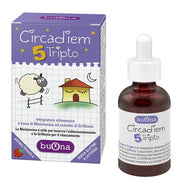 Buona Circadiem 5 Tripto Integratore per bambini utile per favorire il sonno 30ml gusto fragola-2