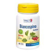 Longlife Biancospino 300mg per il benessere della funzione cardiovascolare 60 capsule-0