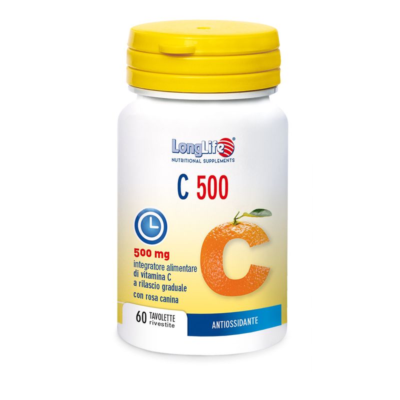Longlife C500 t/r antiossidante e vitaminico 60 tavolette-0