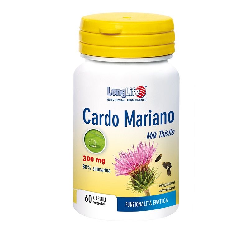 Longlife Cardo Mariano funzionalità epatica 60 capsule-1