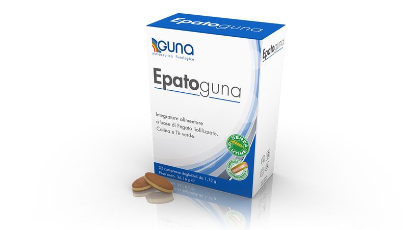 Guna Epatoguna Funzionalità Fegato 32 compresse deglutibili-0