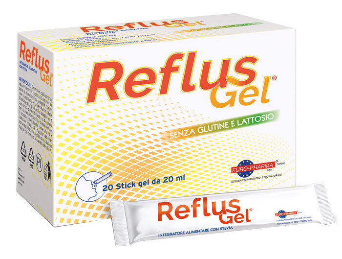 Reflus Gel integratore alimentare 20 stick gel-2