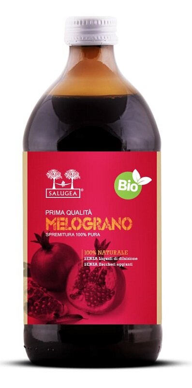 Salugea Succo Melograno BIO spremuta 100% pura anti-infiammatorio 500ml-2