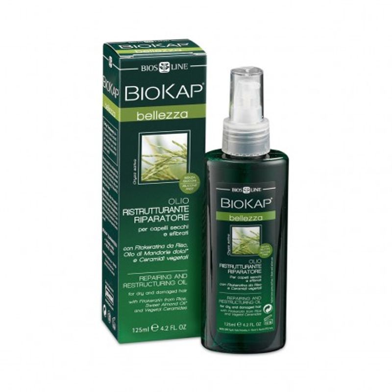 Biosline Biokap Olio Ristrutturante Riparatore 125 ml-1