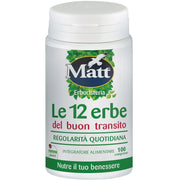 Matt Le 12 Erbe per il benessere del transito intestinale 100 compresse-2