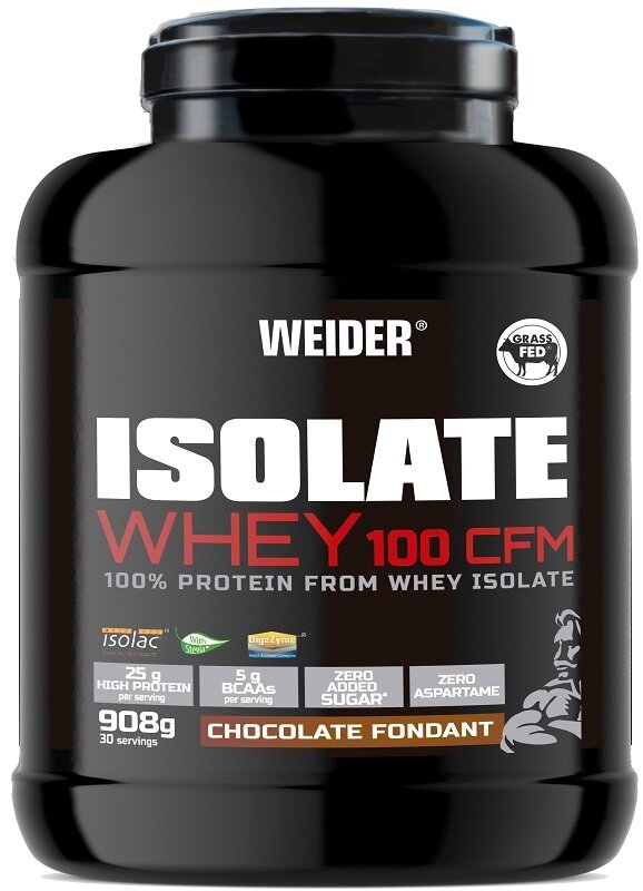 Weider Isolate Whey 100CFM Chocolate Fondant 908g-1