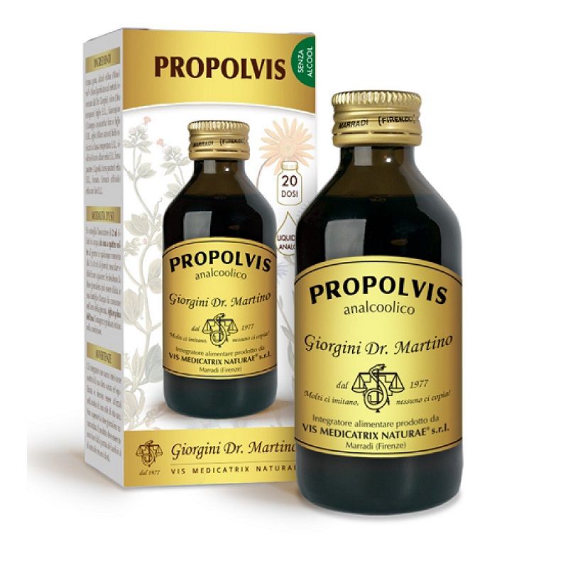 Dr. Giorgini Propolvis Analcolico per il sistema Immunitario 100ml-0