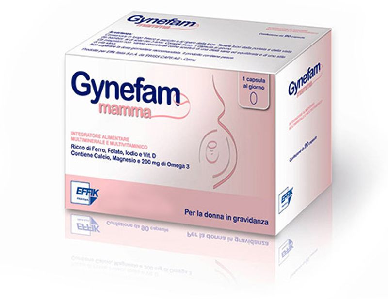 Gynefam Mamma multivaminico e minerale per la gravidanza 30 capsule-1