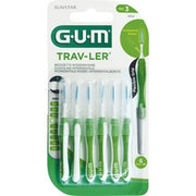 Gum trav-ler 1414 scovolini interdentali 4 + 2 IN OMAGGIO verdi-1