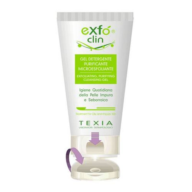 Exfo Clin Gel detergente microesfoliante 150ml-1