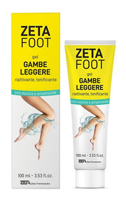 Zeta Foot Gel gambe leggere riattivante e tonificante 100ml-2
