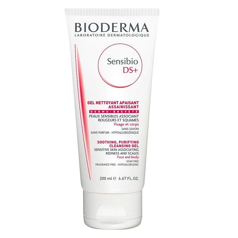 Bioderma Sensibio DS+ Gel pulizia viso per pelle sensibile 200ml-0