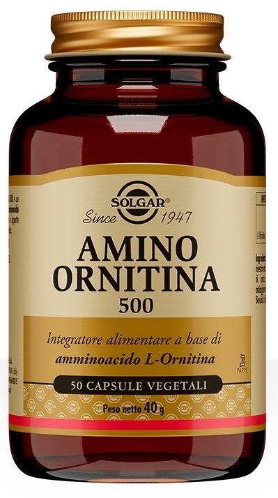 Solgar Amino Ornitina 500 50 Capsule Vegetali-1