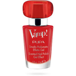 Pupa Vamp! Smalto Profumato Effetto Gel 202 Carnal Red 9ml-2