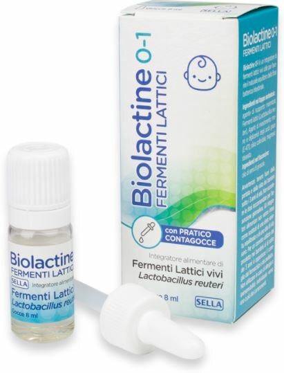 Biolactine 0-1 Fermenti lattici vivi 8ml-2