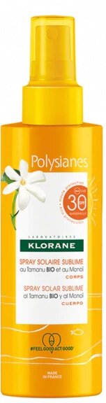 Klorane Spray Solare Sublime SPF30 al Tamanu Bio & Monoi 200ml-4