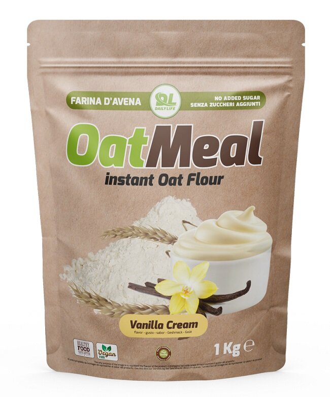Daily Life OatMeal Flakes Gusto Vanilla Cream 1kg-1