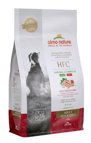 Almo Nature HFC Adult Crocchette Maiale Cani Adulti Taglia Media E Grande Sacco 1,2kg-2