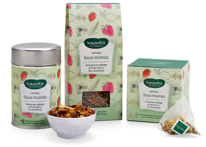 Neavita Infuso Bosco Incantato 100g silver tin-2