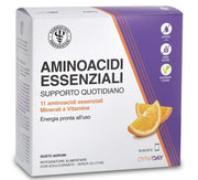 Amicafarmacia Aminoacidi Essenziali Supporto Quotidiano Energia Pronta all'uso 18 buste gusto agrumi-2