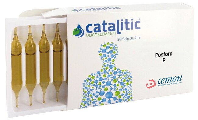 Cemon catalitic oligoelementi soluzione Fosforo P 20 fiale da 2ml-2