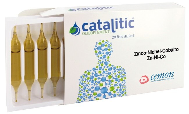 Cemon Catalitic Zinco Nichel Cobalto per il diabete 20 ampolle-2